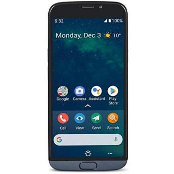 Doro 8050 Smartphone 4G Simplificado Ideal para Mayores con Display de 5.4, Cámara de 13 MP, Whatsapp y Botón de Asistencia con GPS