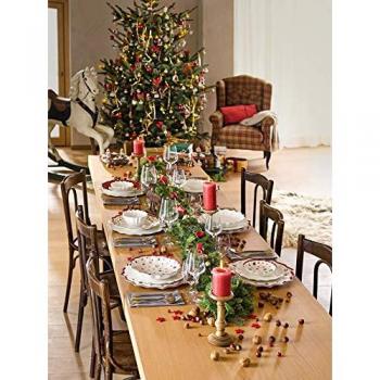 Fuente Redonda Navidad Toy's Delight de Villeroy & Boch, Porcelana Premium, Ø 25 cm, Mikrowellensicher