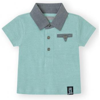 Polo de bebé niño de manga corta 100% algodón