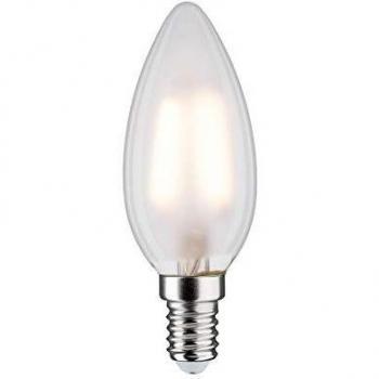 Bombilla LED Vela E14, 3W (equivalente a 25W), 250 lm, mate, luz cálida (2700 K)