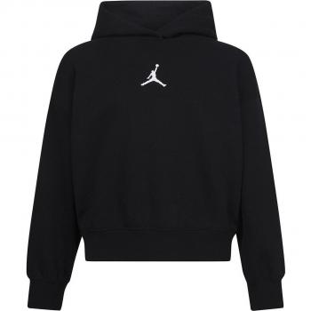 Sudadera Nike Jordan Jumpman Icon Play para Niña en color Negro