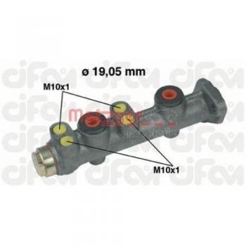Cilindro Maestro del Freno METZGER 202-150 para FIAT Cinquecento y Seicento, 19.1 mm