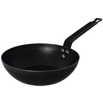 Wok de acero al carbono 28 cm - Vogue