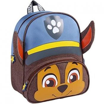 CERDÁ LIFE'S LITTLE MOMENTS, Mochila Paw Patrol Guarderia-Licencia Oficial Nickelodeon para Niños, Azul, Edades recomendadas-3-6 años