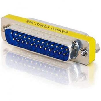 C2G DB25 M/M Mini Gender Changer DB25-Pin - Adaptador para Cable