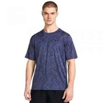 Camiseta Under Armour Tech Vent Geode manga corta púrpura para hombre - Talla L
