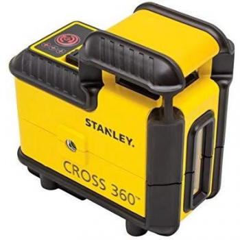 Kit Nivel Láser 360° Stanley STHT77640-1 con Trípode y Bolsa, Rango 20 m, Precisión ±4 mm
