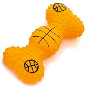 Juguete para Perros Hueso de Látex Naranja 13cm