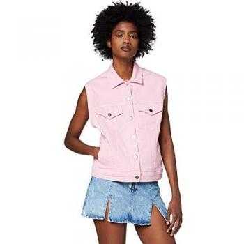 Pepe Jeans Winona Colour Chaleco, Rosa