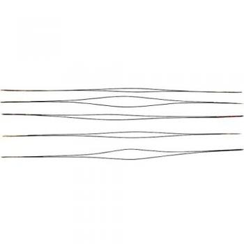 Agujas para Perlas 12 cm, 0,25 mm, 5 Piezas