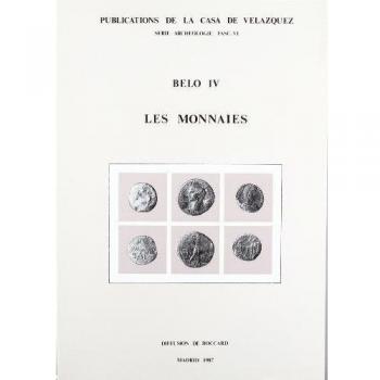 Belo IV: Les monnaies: 16