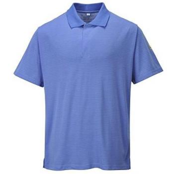 Polo ESD Antiestático Portwest Hamilton Azul Talla S