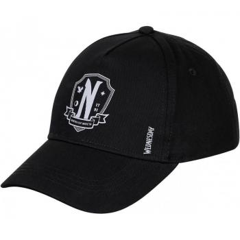 Gorra Wednesday Addams Colegio Estilo Vintage con Detalles Bordados