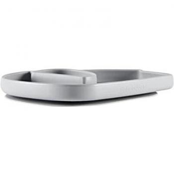Plato de Silicona con Ventosa Elphee Gris Done by Deer