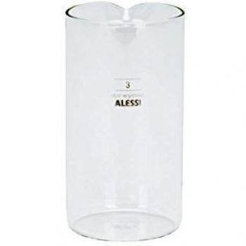 Alessi cafetera de Cristal para cafetera 3 Tazas
