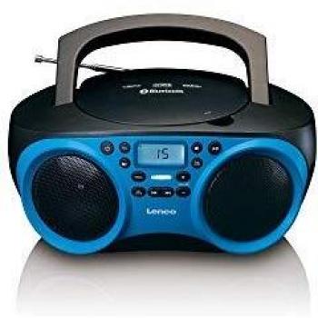 Lenco SCD-501 Portable CD Player Azul - Unidad de CD