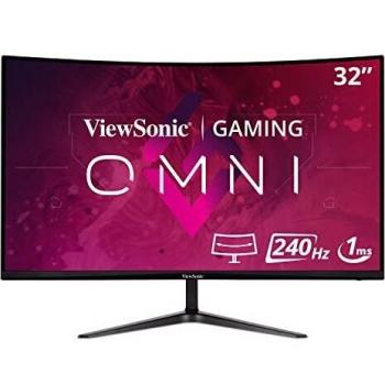 ViewSonic VX3276-2K-MHD 32 Inch Frameless WQHD Monitor with HDMI DisplayPort and Mini DisplayPort Inputs