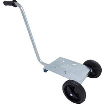 Carrello de acero para bomba de trasvase 20x21 cm