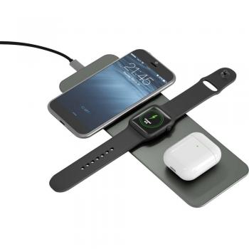 Cargador Inalámbrico Terratec ChargeAIR All Verde con Función de Carga Rápida 10W
