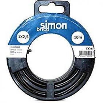 Simon Brico Cc10252010 - Unipolar h07v-k 1x2.5 negro 10m
