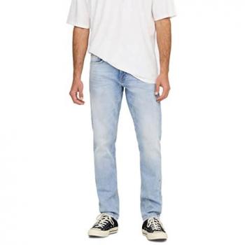 Only & Sons Light Blue Denim Jeans for Men