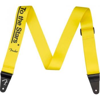 Fender Tom DeLonge To The Stars Graffiti Yellow Guitar Strap