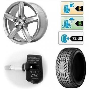 Tuning Heads/RC de diseño/hankook 558286. dk.wrdks de RC F12-RC24-C-18 - de KS de 7517 - 10597 4 x Ruedas de invierno con TPMS Sensores Completo gewuchtet y montado en