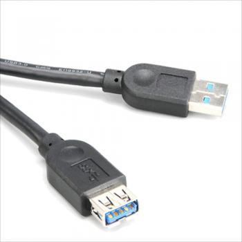 Akasa USB 3.0 SuperSpeed Extension Cable | Type A Male to Female | 5Gbps | 1.5m Length | Black