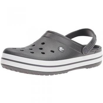 crocs Crocband Clog Zuecos con Correa, Unisex, Gris