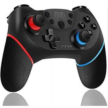 Maegoo Mando Inalámbrico para Nintendo Switch y Switch Lite, Bluetooth Wireless Nintendo Switch Pro Mando Controlador Gamepad Joypad Joystick Admite Sensor 6 Gyro Axis, Turbo y Dual Motor Vibration