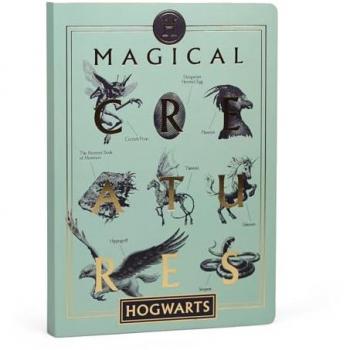 Libreta A5 flexible Criaturas Mágicas - Harry Potter 15x15x21 cm
