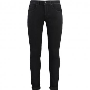 Dondup Men's George Skinny Jeans in Black, Size 31, UP232DS0338U Color 999, Slim-fit Jeans