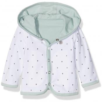 Noppies U Cardigan jrsy Rev Nusco Suéter, Gris Menta, 56 cm Unisex bebé