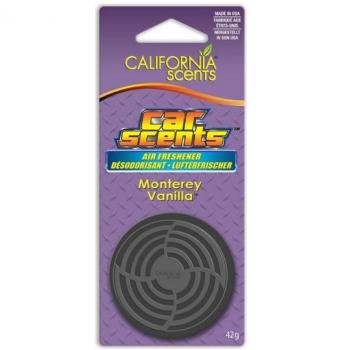 LATA DE AMBIENTADOR PARA COCHE MONTEREY VANILLA CALIFORNIA SCENTS