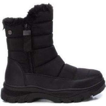 Xti Kids - Botines 150617 Negros para Niña con Tejido Acolchado y Cierre de Cremallera