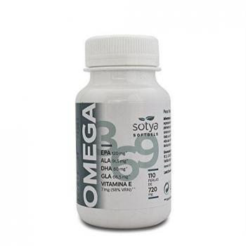 Sotya Softgels, Omega 3,6,9