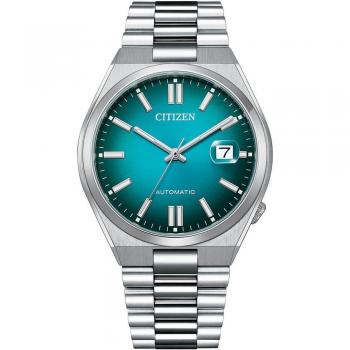 Citizen Tsuyosa Stainless Steel Turquoise Dial Automatic NJ0151-88X Men's Watch
