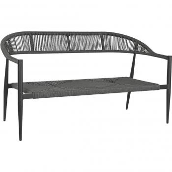 Sofá de Jardín Home ESPRIT Aluminio 131 x 55 x 76 cm
