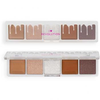 Paleta de Sombras Mini Chocolate - Crema Blanca de Vainilla 5,5 g