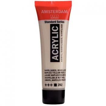 Amsterdam Acrílico 20ml Amarillo Nápoles Luz Roja