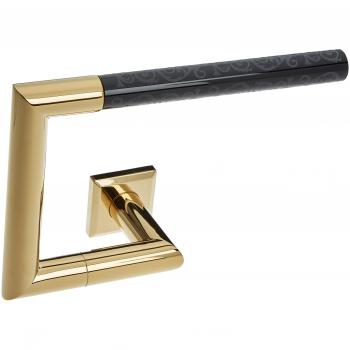 Pomdor - Toallero aro timeless pvd oro- negro deco heritage