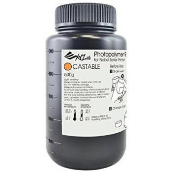 Resina Fundible XYZprinting 2x 500ml para Impresión 3D, Compatible con Nobel 1.0A