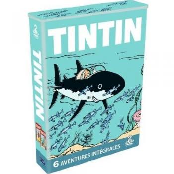 Tintin : 6 aventures intégrales - Coffret n° 1 [Francia] [DVD]
