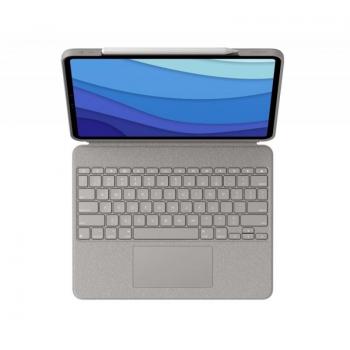 Logitech Combo Touch for iPad Air (4th generation) Gris Smart Connector QWERTY Internacional de EE.UU