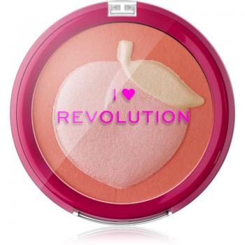 I Heart Revolution Fruity Peach Compact Blush Shade Peach 9.2 g