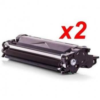 Cartucho de Tóner Negro Genérico Compatible con Brother TN2420/TN2410 V2