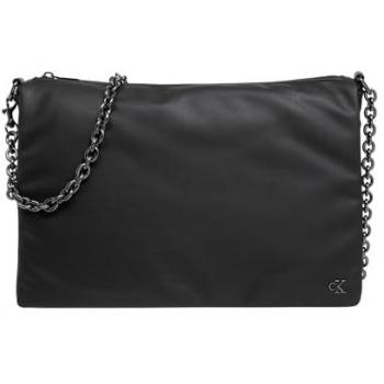 Calvin Klein Women's Micro Mono Crossbody Bag with Detachable Strap - Black/Taupe