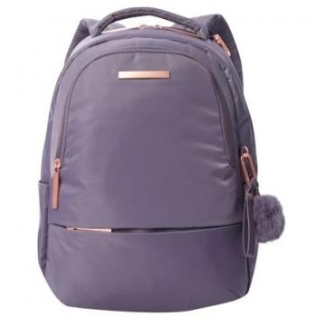 Mochila Adelaide 2.0 para Ordenador Portátil de 14 Pulgadas, Color Montana Grape, con Bolsillo Secreto, 4 Compartimentos, 2 Bolsillos para Botellas y Correa para Maleta