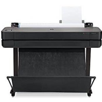 Impresora Plotter de Gran Formato HP DesignJet T630, de 36 pulgadas, hasta A0, Impresión Móvil, Wi-Fi, Gigabit Ethernet, USB 2.0 de alta velocidad, Garantía de 1 año