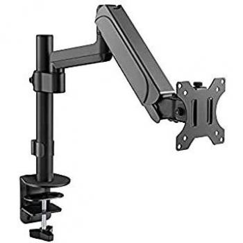 Equip 650132 Soporte de Monitor con Brazo Ajustable para Escritorio, 17-32, VESA 100x100, Inclinación y Rotación de 360°, Carga Máxima 9 kg